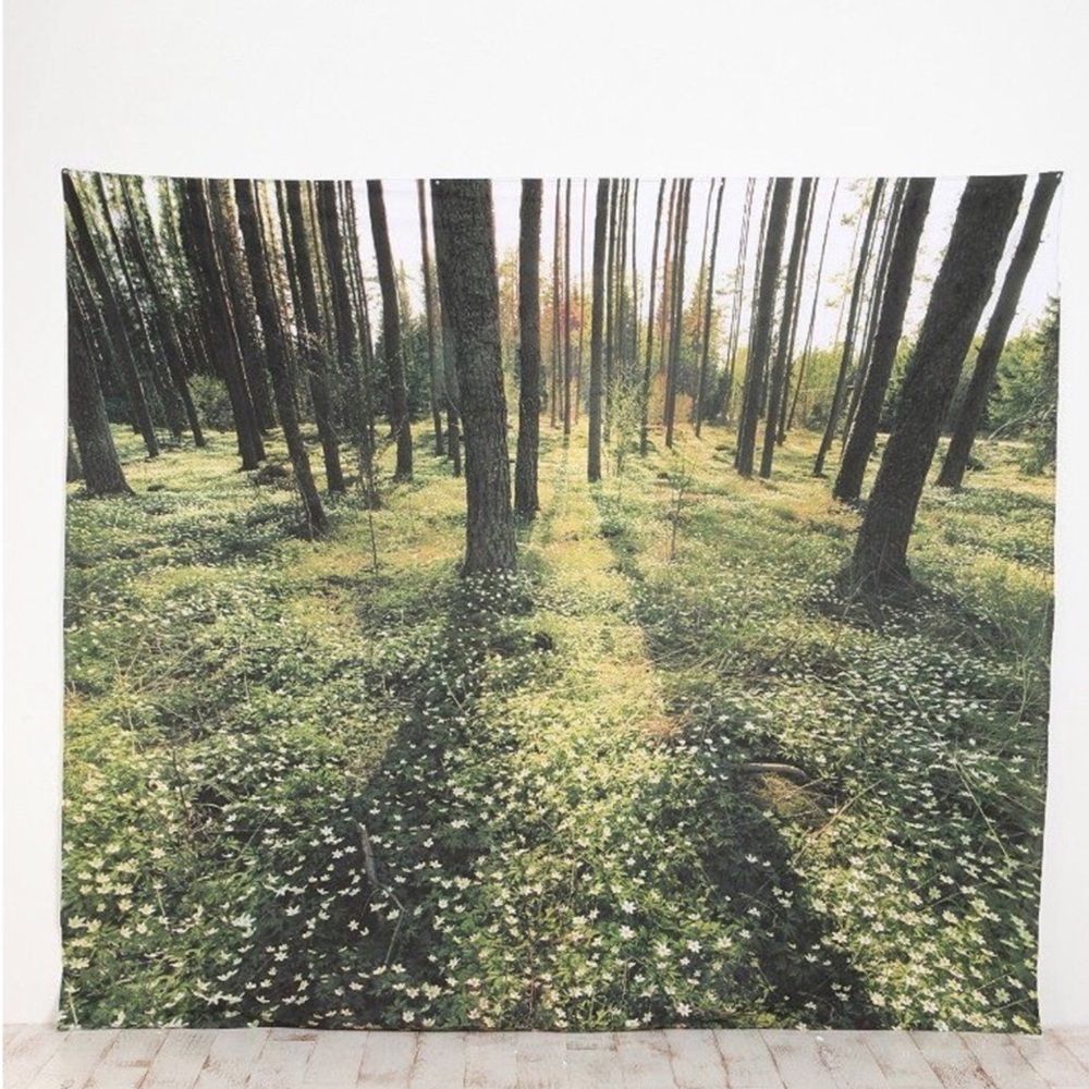 Urban outfitters forest scene meadow tapestry